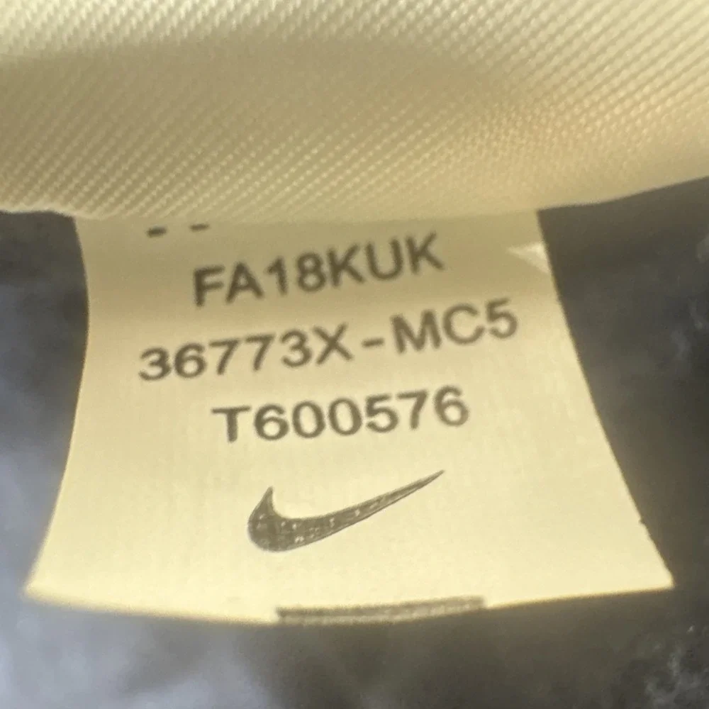 Nike Michigan Jumpman Half Zip Pullover Navy Blue‎ Performance Top XXL